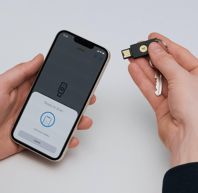 Yubico FIDOセキュリティキーNFC (USB-A)